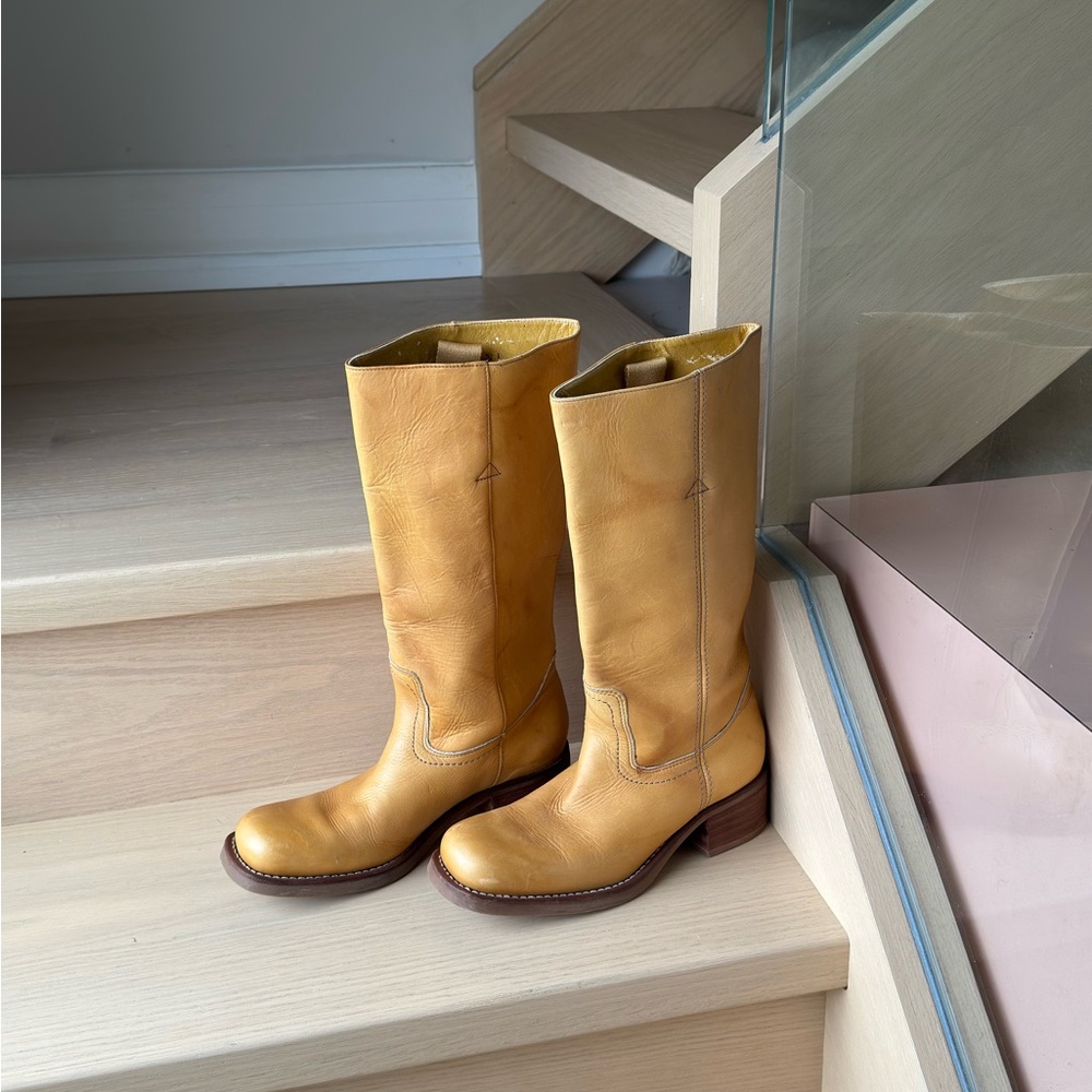 Tan Leather Boots
